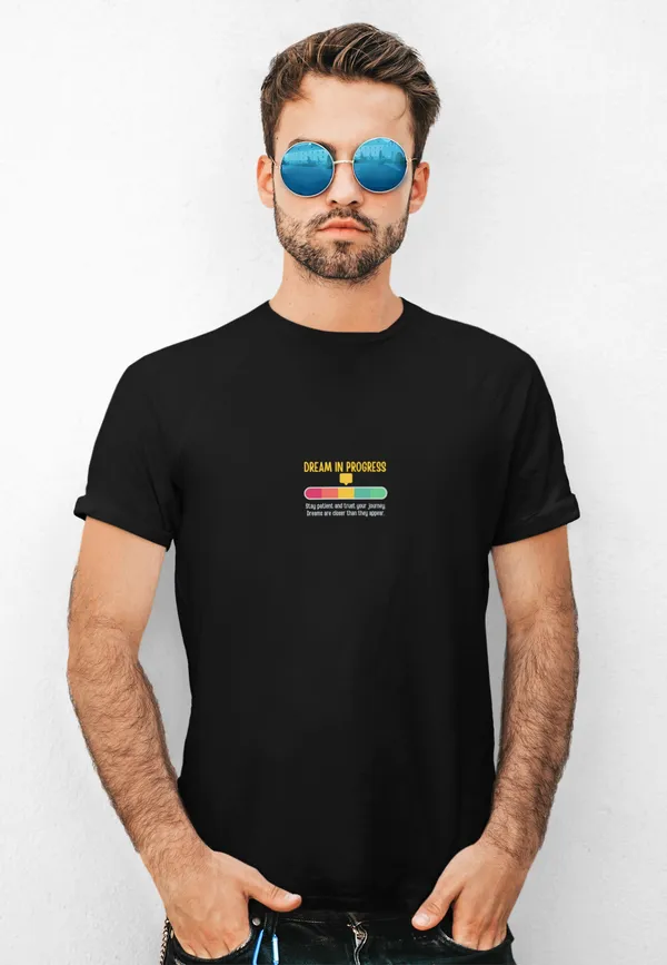 Unisex_Black_Cotton_Printed_T-Shirt