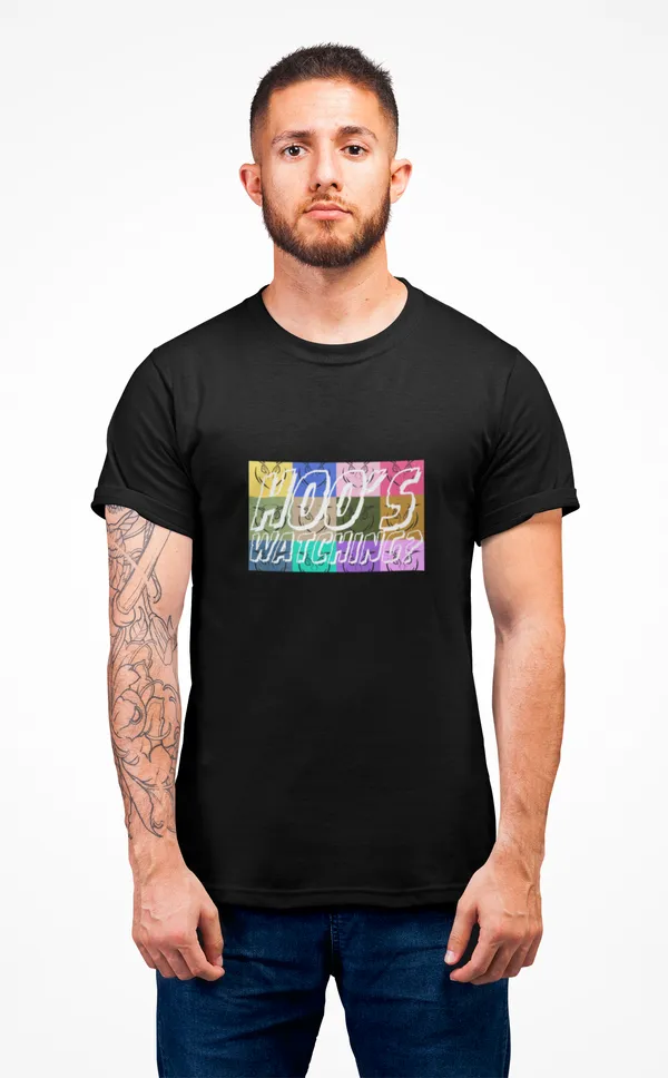 Unisex_Black_Cotton_Printed_T-Shirt