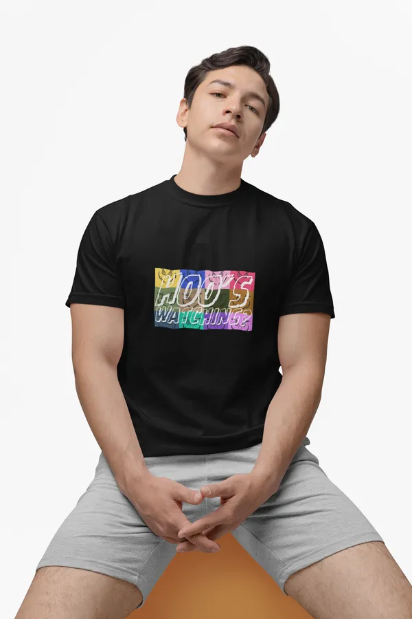 Unisex_Black_Cotton_Printed_T-Shirt