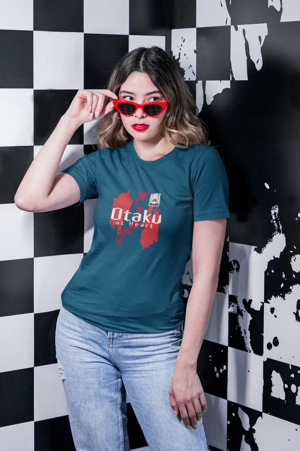 Anime_Unisex_Blue_Cotton_Printed_T-Shirt