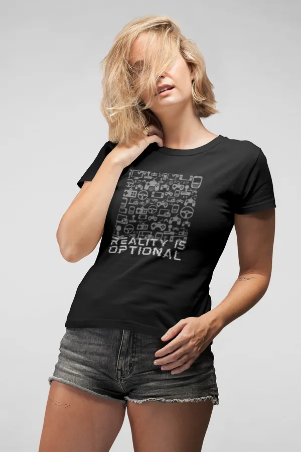 Unisex_Black_Cotton_Printed_T-Shirt