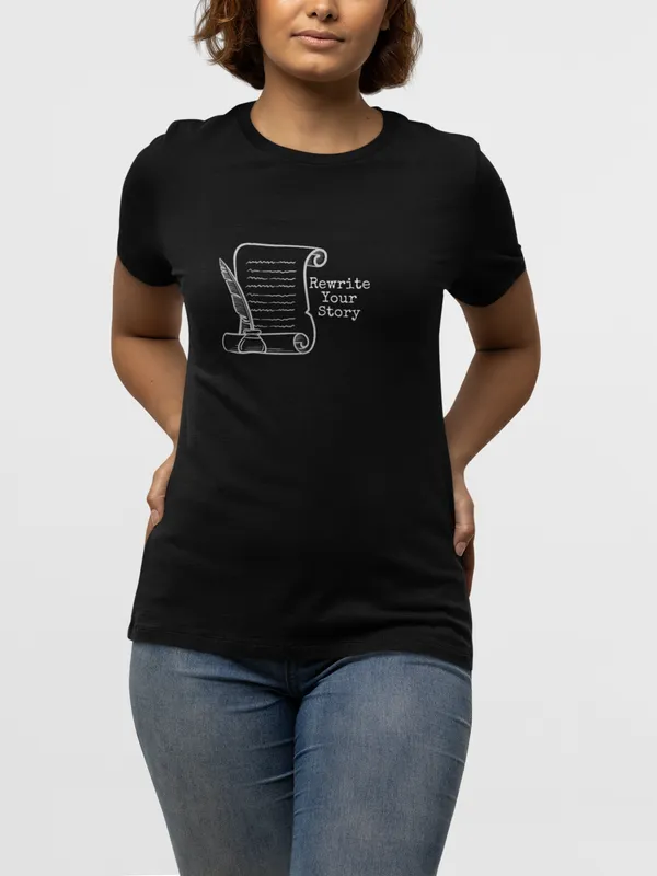 Unisex_Black_Cotton_Printed_T-Shirt