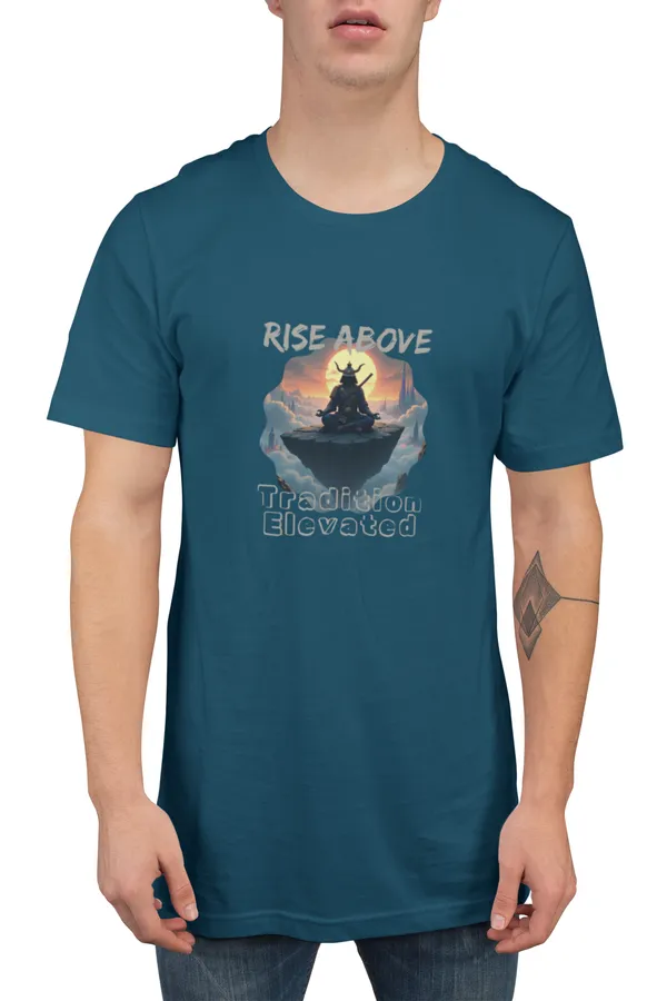 Anime_Unisex_Blue_Cotton_Printed_T-Shirt