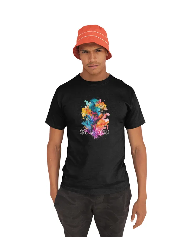 Unisex_Black_Cotton_Printed_T-Shirt