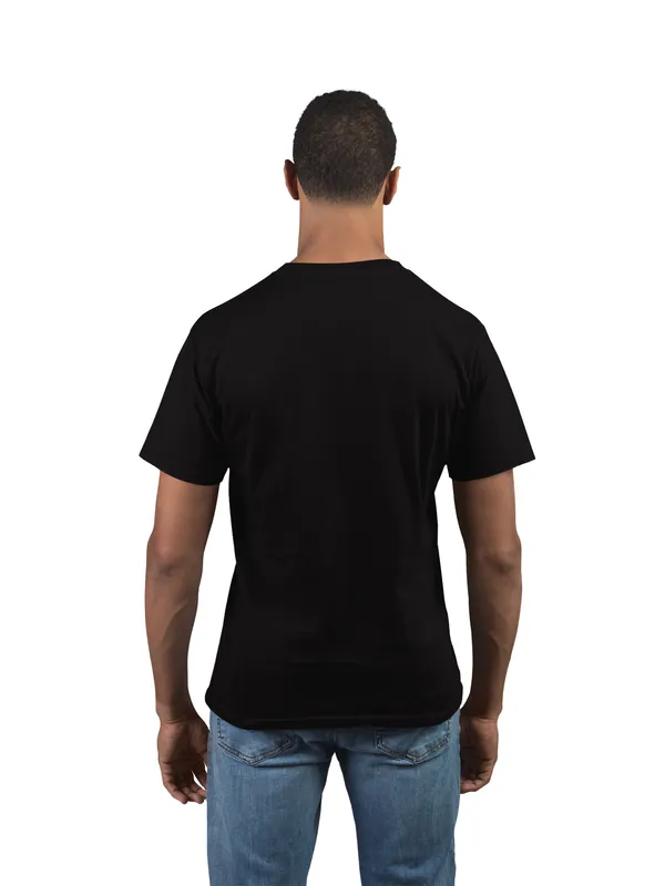Unisex_Black_Cotton_Printed_T-Shirt