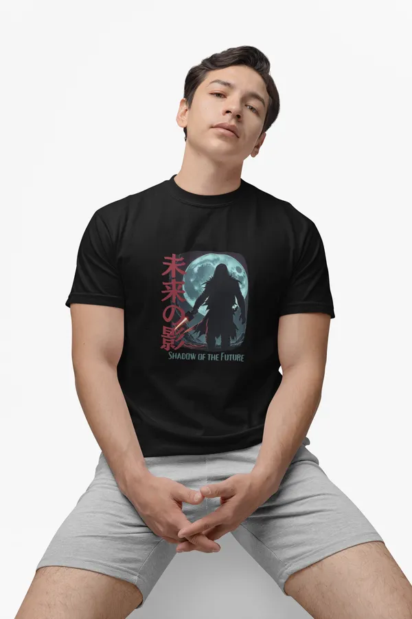 Anime_Unisex_Black_Cotton_Printed_T-Shirt