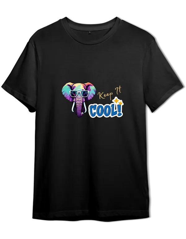 Unisex_Black_Cotton_Printed_T-Shirt