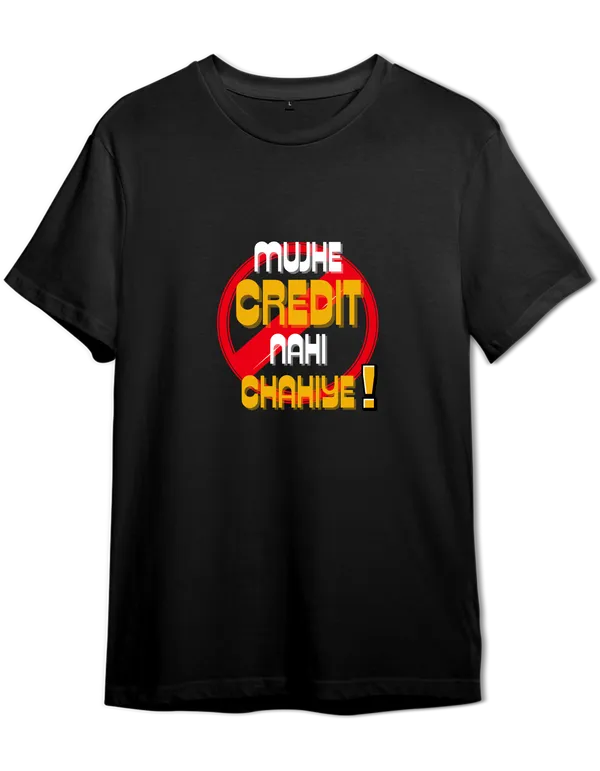 Unisex_Black_Cotton_Printed_T-Shirt