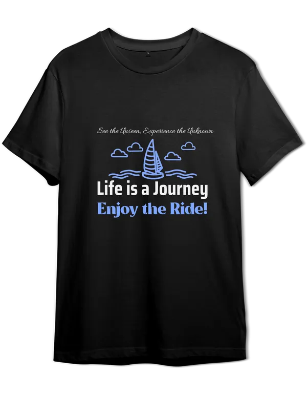 Unisex_Black_Cotton_Printed_T-Shirt