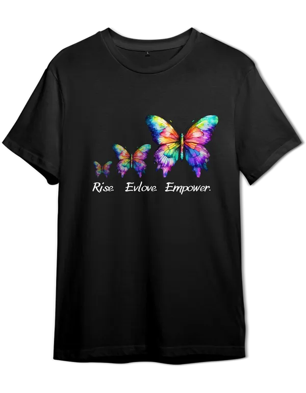 Unisex_Black_Cotton_Printed_T-Shirt