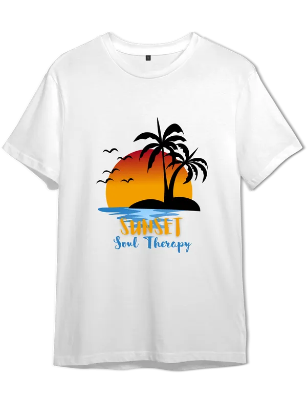 Unisex_White_Cotton_Printed_T-Shirt