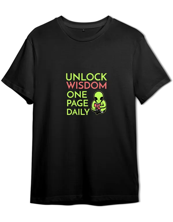 Unisex_Black_Cotton_Printed_T-Shirt
