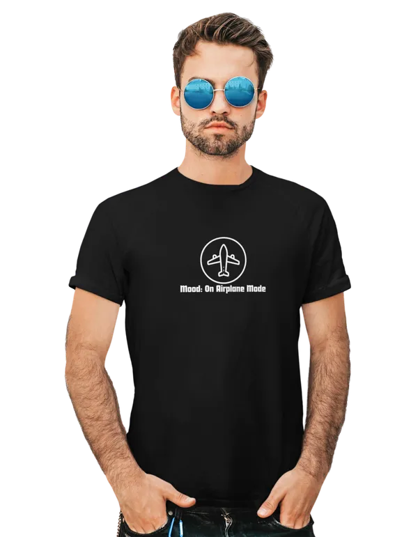 Unisex_Black_Cotton_Printed_T-Shirt