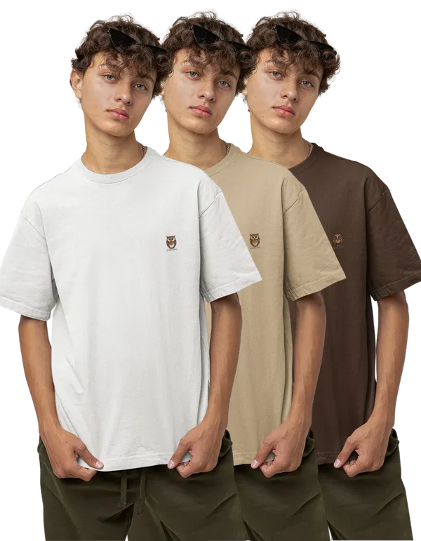 Pack_Of_3_Unisex_Oversized_T-Shirts_(White_/_Beige_/_Dark_Brown)