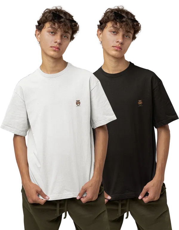 Pack_Of_2_Unisex_Oversized_T-Shirts_(Black_/_White)