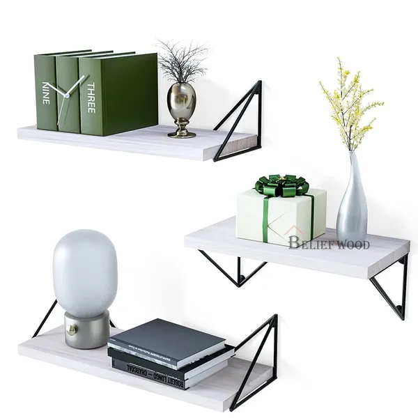 White_Wall-Mounted_Shelf_With_Minimalist_Modern_Wall_Shelves