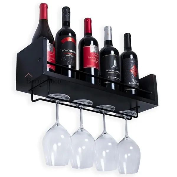 Black_Wooden_Iron_Wall_Mounted_Wine_Rack_Wine_Bottle_Holder_Glass_Hanging_Rack_Wine_Bottle_Holder_Stand