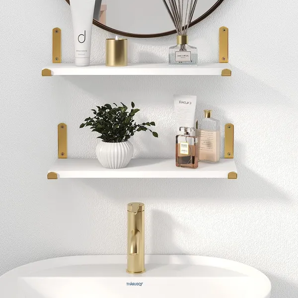 Pack_of_6_White_Floating_Shelves_|_Gold_Wall_Shelf_Wooden_With_Metal_Bracket