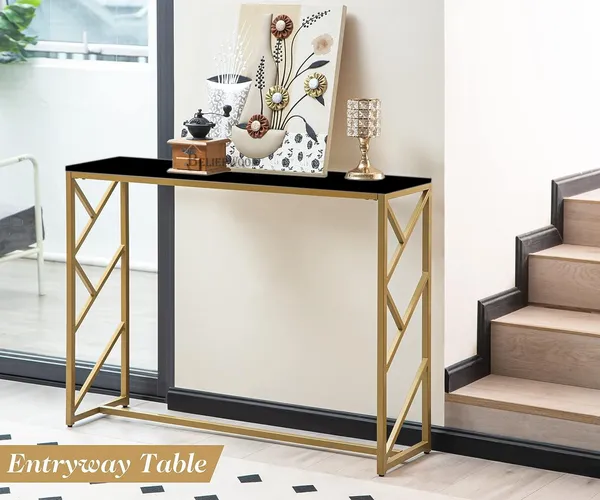 Black_Gold_Console_Table_Wooden_Top_Modern_Sofa_Table_Narrow_Hallway_Table_Accent_Console_Tables_For_Entryway_Living_Room