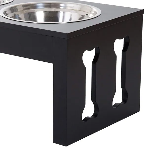 Black_Wooden_Large_Dog_Pet_Stand_Modern_&_Elegant_Wood_Elevated_Dog_Bowls/Cat_Bowls