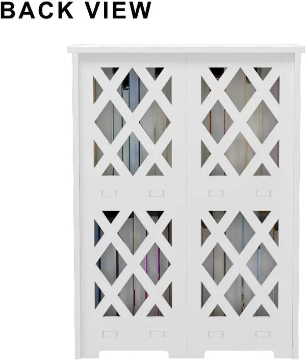 White_Modern_Tier_Bookshelf_For_Small_Spaces