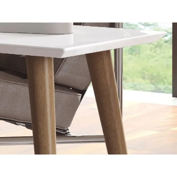 White_Modern_Rectangular_Shape_Coffee_Table_With_Solid_Legs_Nesting_Table_Coffee_Table_Side_Table_End_Table_For_Living_Room
