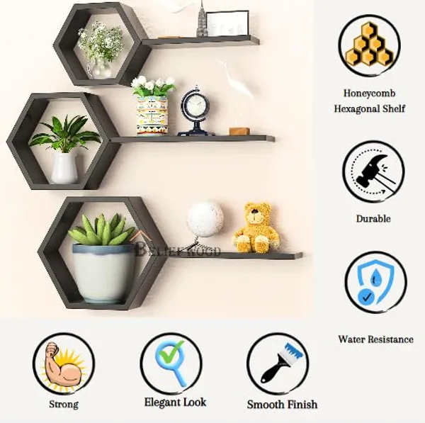 Set_of_6_Black_Wooden_Hexagon_Floating_Wall_Shelves