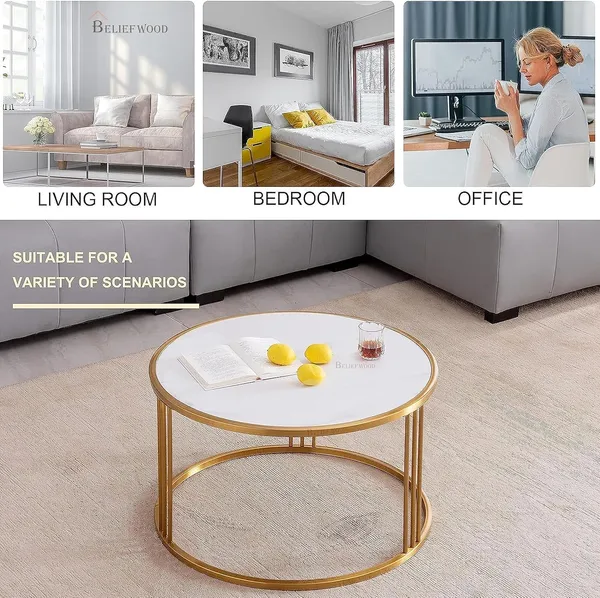 Round_Coffee_Table_with_Golden_Frame_Modern_Coffee_Table_Round_Center_Table_for_Living_Room_Nesting_Table_for_Living_Room_Best_Table_for_Decor_Home_(White)