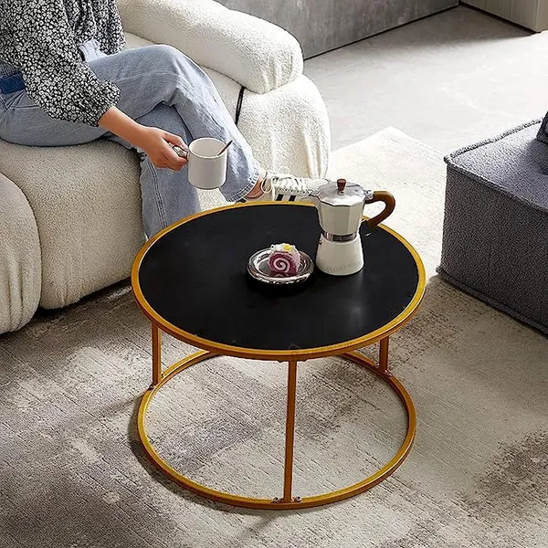 Modern_Coffee_Table_Nesting_Table_for_Living_Room_Center_Table_Table_Top_Sturdy_Metal_Frame_Home_Decor_Round_Side_Table_Space_Saving_Furniture_(Black)
