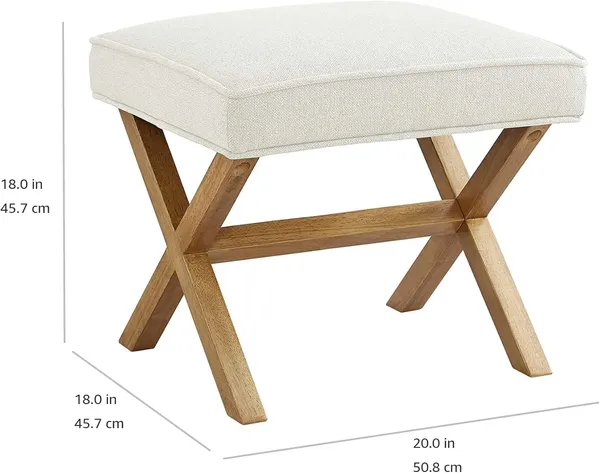 Wooden_X-Frame_Ottoman_Stool_with_Upholstered_Cushion,_50_x_30_x_45_cm_(White)