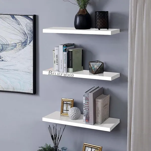Set_of_3_White_Solid_Wood_Wall_Floating_Shelves