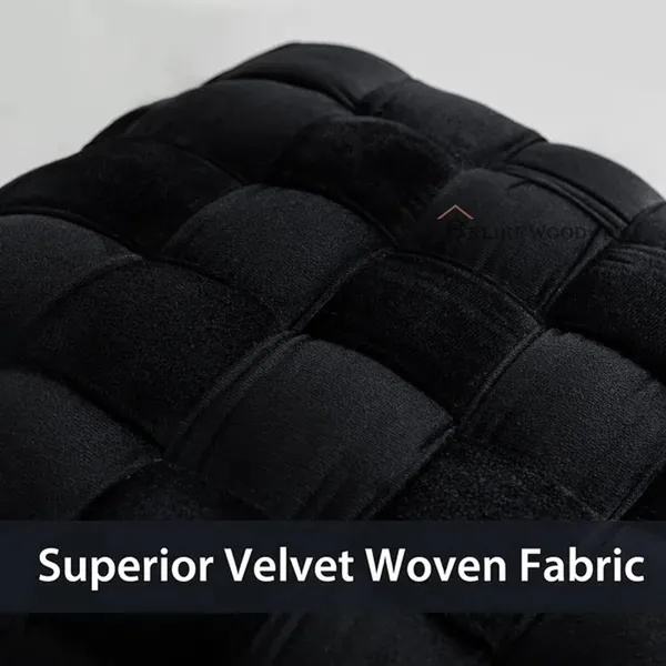Black_Modern_Sitting_Stool_with_Iron_Frame_|_Cushion_Puffy_Stool_And_Comfortable_Seat