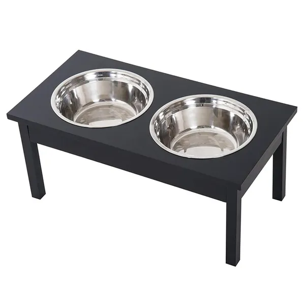 Elevated_Dog_Bowl_Stand_for_Food_and_Water_Dog_Feeding_Stand_Pet_Food_and_Water_Bowls_Large_and_Small_Dogs_Ideal_for_Better_Digestion_and_Posture_(Black)