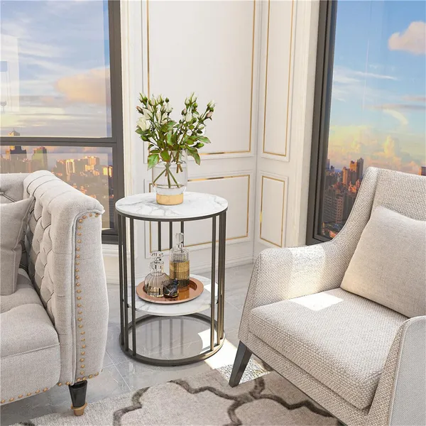 Modern_Round_Side_Table_with_2-Tier_Double_Top,_Sofa_Side_Table_|Storage_Table_|End_Table_for_Living_Room,_Bedroom,_Entryway_(Black)