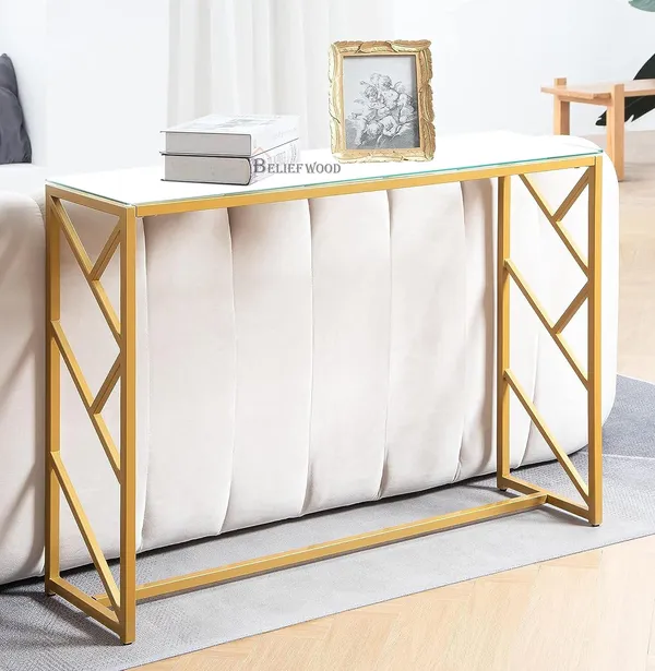 Gold_Console_Table_Wooden_Top_Modern_Sofa_Table_Narrow_Hallway_Table_Accent_Console_Tables_for_Entryway_|_Living_Room__&__Foyer_Geometric_Side_Design_Living_Room_Decor