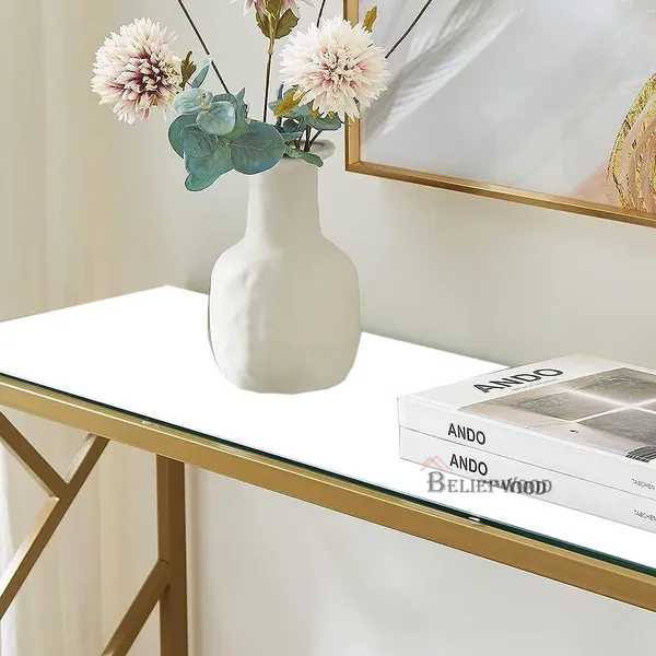 Gold_Console_Table_Wooden_Top_Modern_Sofa_Table_Narrow_Hallway_Table_Accent_Console_Tables_for_Entryway_|_Living_Room__&__Foyer_Geometric_Side_Design_Living_Room_Decor