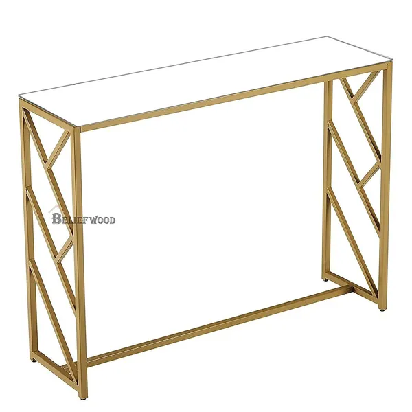 Gold_Console_Table_Wooden_Top_Modern_Sofa_Table_Narrow_Hallway_Table_Accent_Console_Tables_for_Entryway_|_Living_Room__&__Foyer_Geometric_Side_Design_Living_Room_Decor