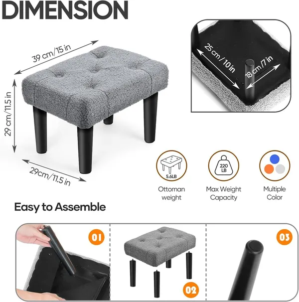 Grey_Modern_Sitting_Stool_with_Iron_Frame_|_Cushion_Puffy_Stool_And_Comfortable_Seat