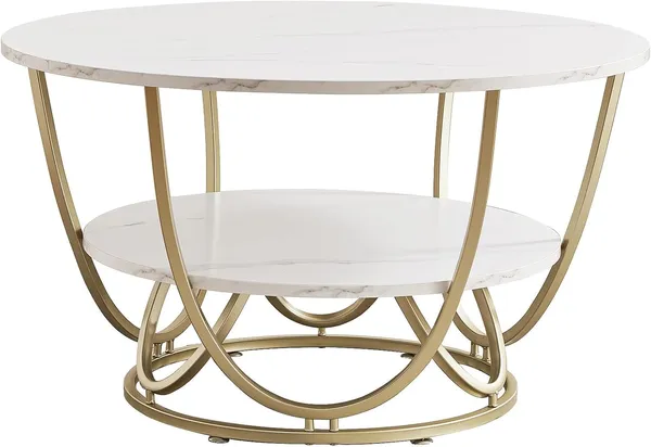 Golden_Modern_Coffee_Table_|_Round_Nesting_Table_for_Beautiful_Room