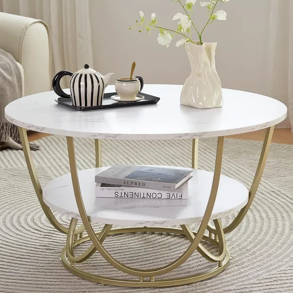 Golden_Modern_Coffee_Table_|_Round_Nesting_Table_for_Beautiful_Room