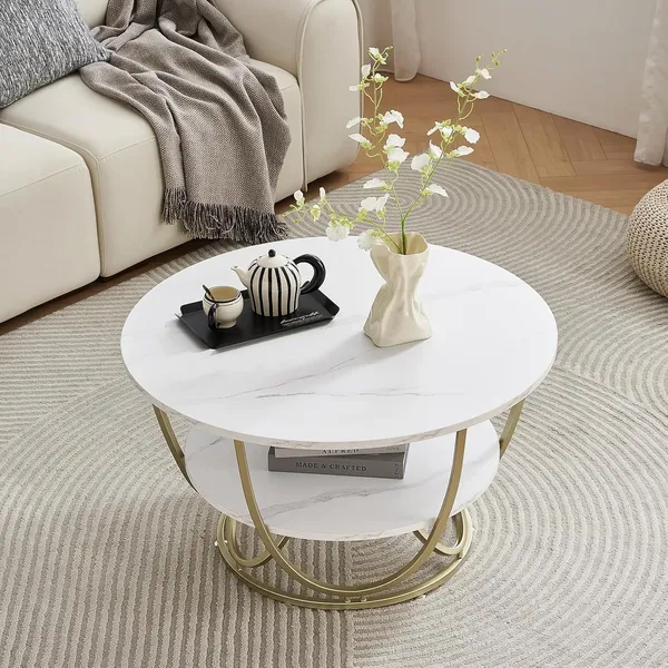 Golden_Modern_Coffee_Table_|_Round_Nesting_Table_for_Beautiful_Room