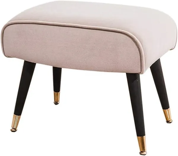 Modren_Ottman_|_Footrest_for_Living_Room_Home__&__Office_|_Bench_Seat_Stool_Fabric_Velet,_Shoe_Change_Bench,_(Light_Gry)