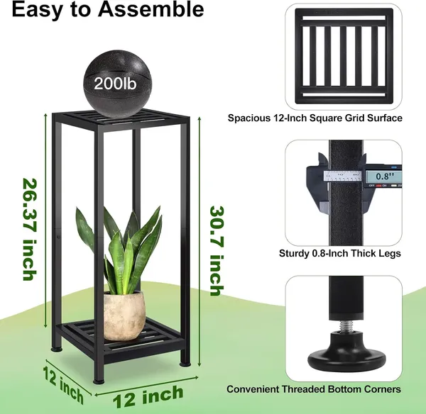 Plant_Stand_Indoor_Outdoor_Heavy_Duty_Wrought_Iron_Pedestal_Stands_Metal_Plant_Stand_Decorative_Flower_Stand_for_Patio_Garden_Deck_Living_Room
