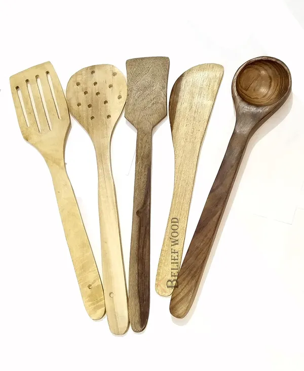 100%_Natural_Neem_Wood_for_Cooking_Wooden_Spatula_Best_for_Non_Stick_Pan_Wooden_ladle_and_Spoon_for_Kitchen