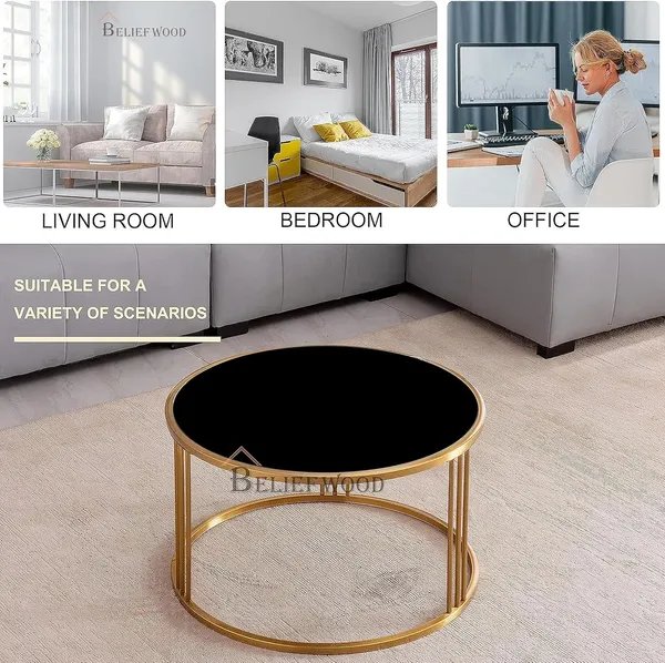 Round_Coffee_Table_with_Golden_Frame_Modern_Coffee_Table_Round_Center_Table_for_Living_Room_Nesting_Table_for_Living_Room_Best_Table_for_Decor_Home_(Black)