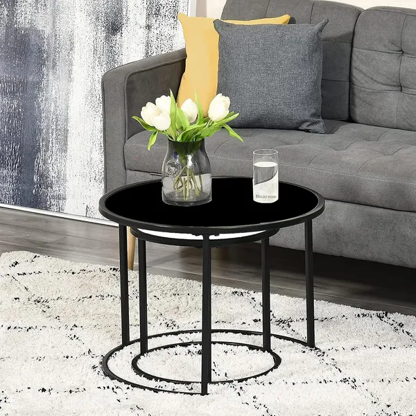 Modern_Coffee_Table_Set_of_2_Black_Round_Center_Table_for_Living_Room_Nesting_Table_for_Living_Room_Best_Table_for_Decor_Home_(Both)