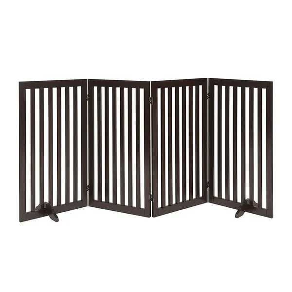Modern_Freestanding_Foldable_Pet_Gate_|_Kids__&__Pets_Safety_Gate_Partition_|_with_a_Pair_of_Support_Feet_Indoor_Foldable_Dog_Fence_for_Stairs,_Hallways_or_Doorways_(4_Panel)_(3_feet)