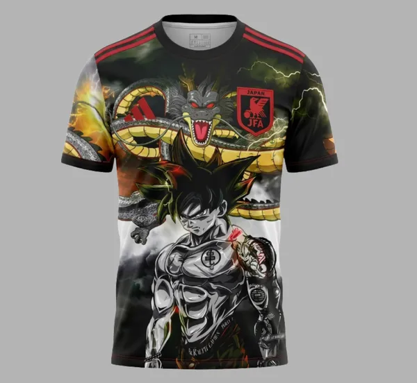 JPN_Dragon_Ball_Z_Goku_Soccer_Solid_Jersey_2025/2026