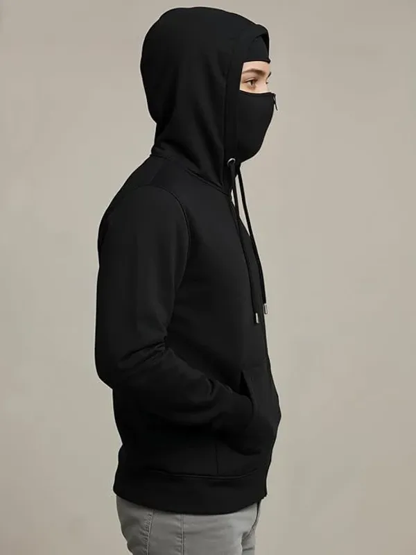 Men's_Black_Full-Zip_Balaclava_Hoodie_with_Thumbholes