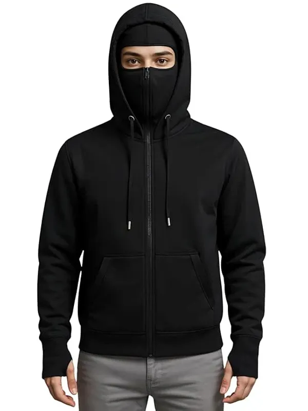 Men's_Black_Full-Zip_Balaclava_Hoodie_with_Thumbholes
